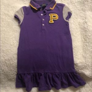 Girls Ralph Lauren polo dress